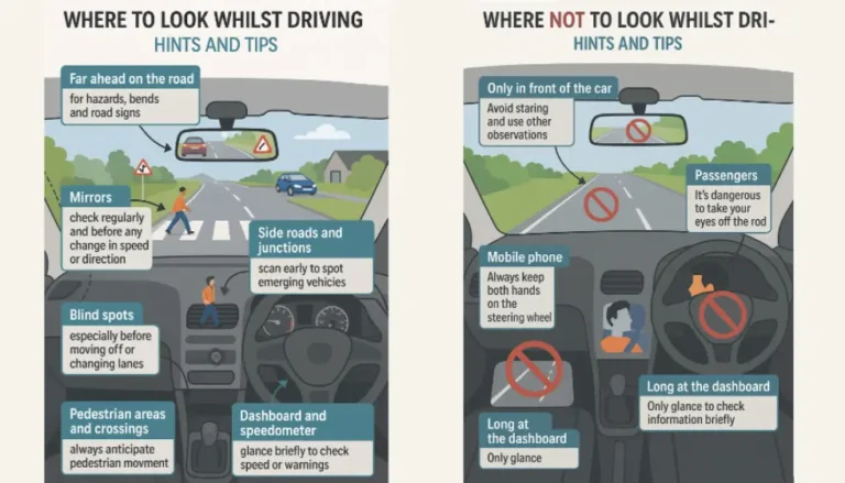 Where to Look (and Where NOT to Look) When Driving