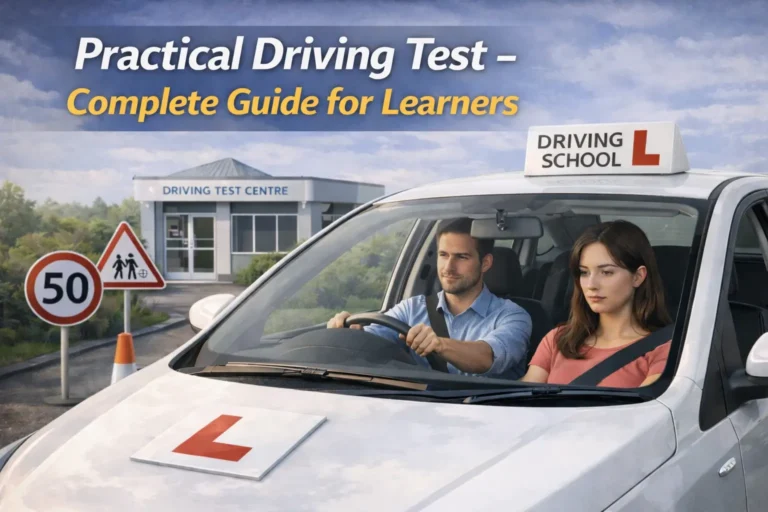 Practical Driving Test – Complete Guide for Learners